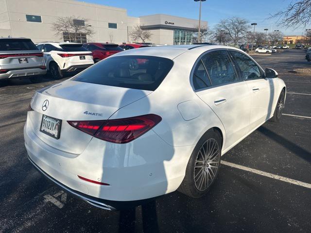 used 2022 Mercedes-Benz C-Class car, priced at $36,000