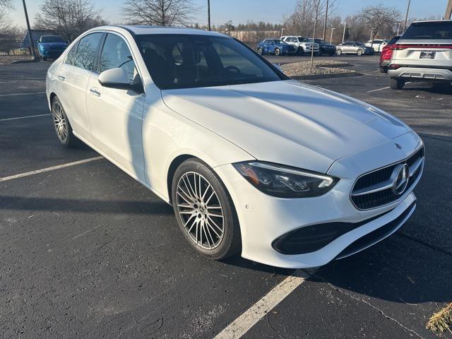 used 2022 Mercedes-Benz C-Class car, priced at $36,000