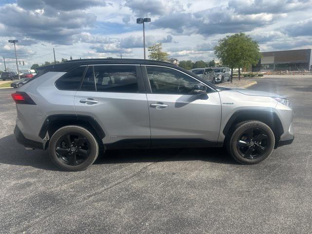 used 2021 Toyota RAV4 Hybrid car, priced at $26,000
