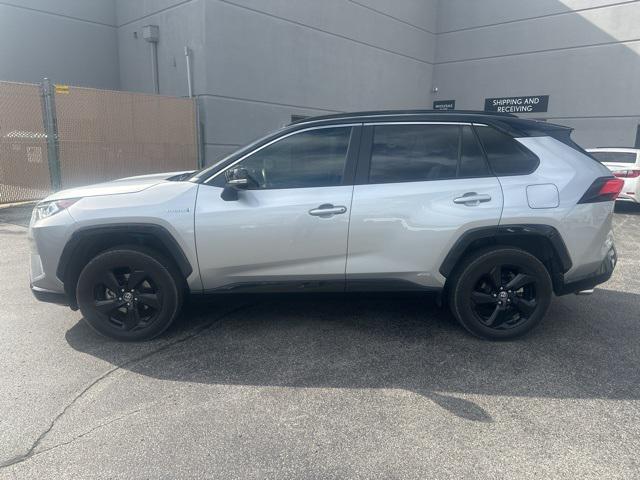 used 2021 Toyota RAV4 Hybrid car, priced at $26,000