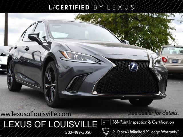 used 2022 Lexus ES 300h car, priced at $40,000