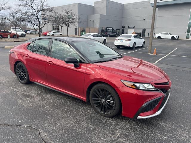 used 2021 Toyota Camry car, priced at $27,000