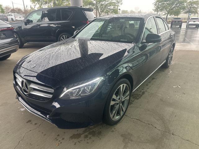 used 2018 Mercedes-Benz C-Class car, priced at $18,000