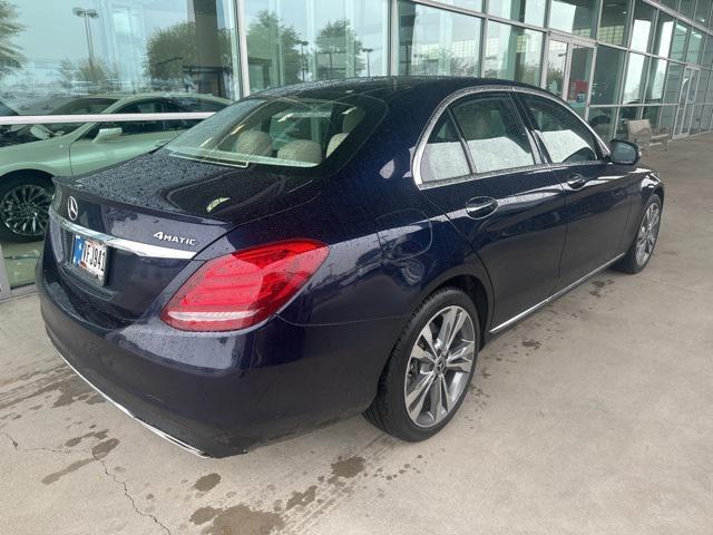 used 2018 Mercedes-Benz C-Class car, priced at $18,000