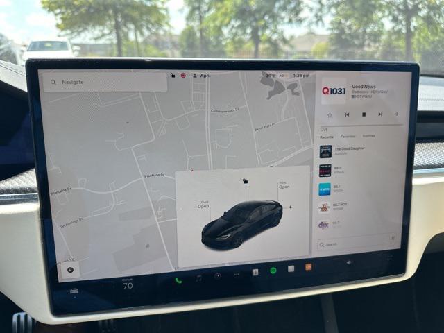 used 2021 Tesla Model S car, priced at $53,000