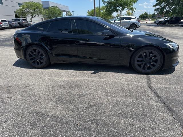 used 2021 Tesla Model S car, priced at $53,000
