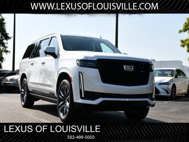 used 2021 Cadillac Escalade ESV car, priced at $49,000