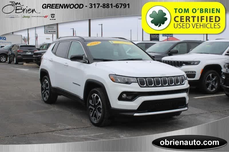 used 2022 Jeep Compass car, priced at $25,988