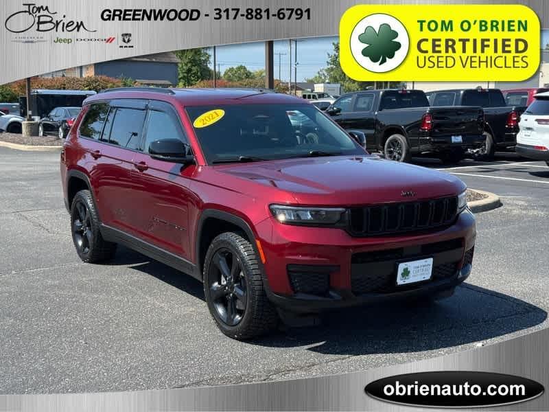 used 2021 Jeep Grand Cherokee L car, priced at $29,998