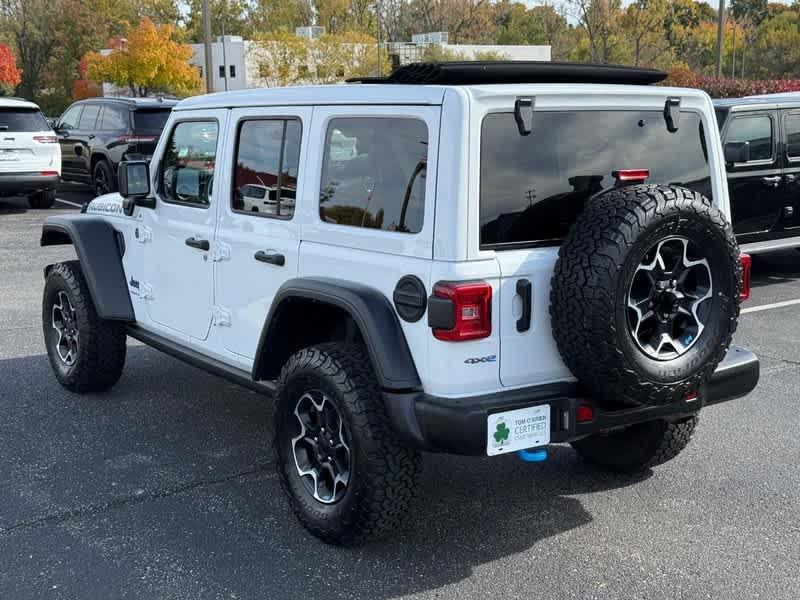 used 2023 Jeep Wrangler 4xe car, priced at $36,485
