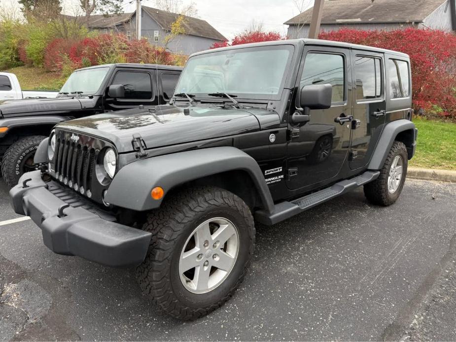 used 2017 Jeep Wrangler Unlimited car, priced at $21,988