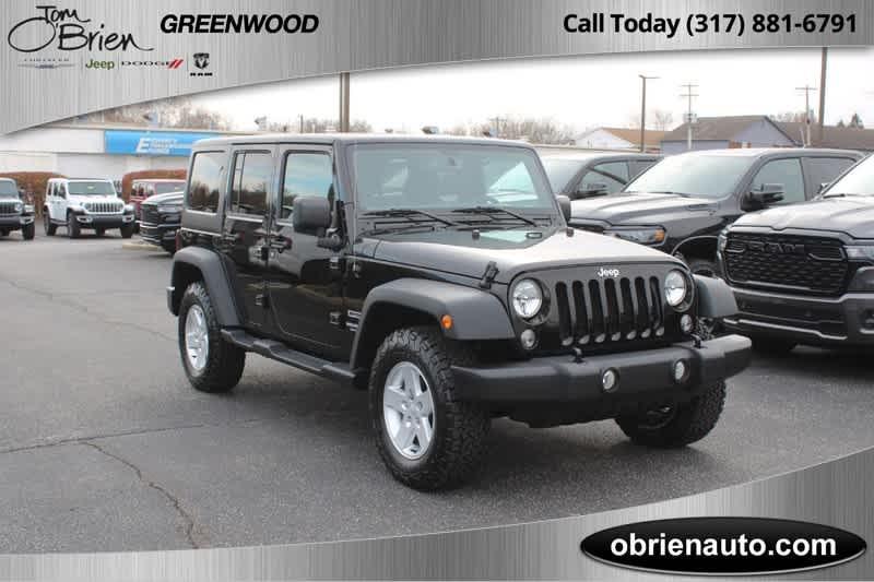 used 2017 Jeep Wrangler Unlimited car, priced at $20,985