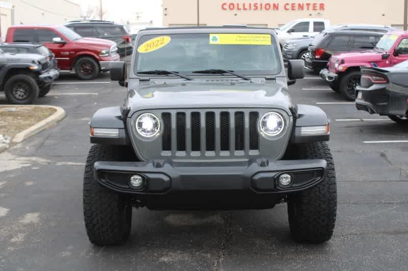 used 2022 Jeep Wrangler Unlimited car, priced at $40,985