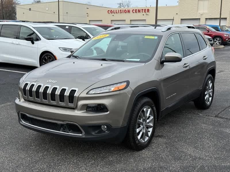 used 2018 Jeep Cherokee car, priced at $18,485