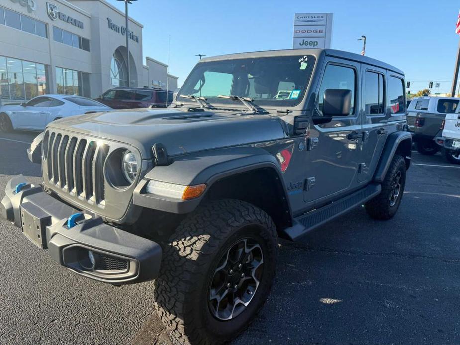 used 2021 Jeep Wrangler Unlimited 4xe car, priced at $39,485