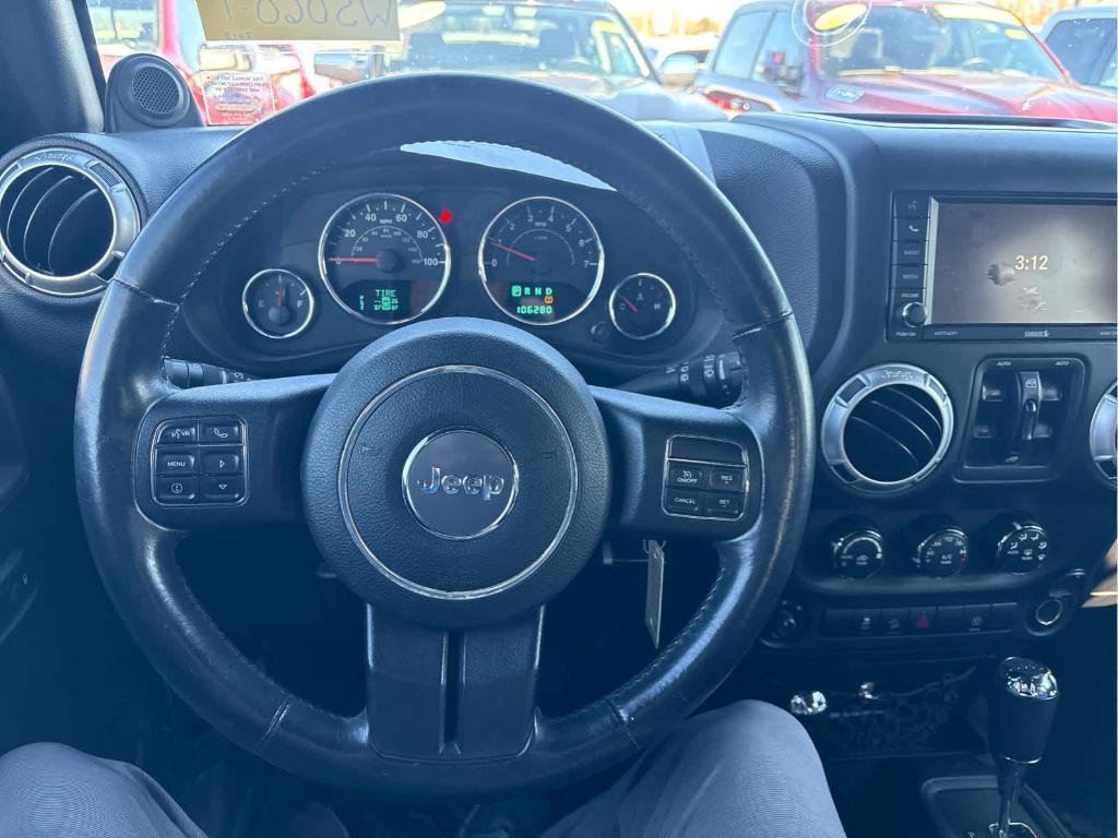 used 2013 Jeep Wrangler Unlimited car, priced at $17,988