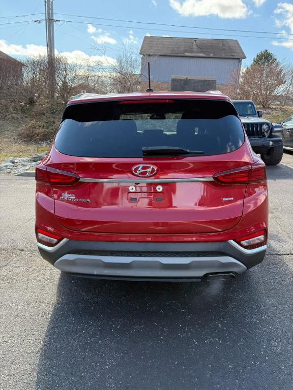 used 2019 Hyundai Santa Fe car, priced at $14,500