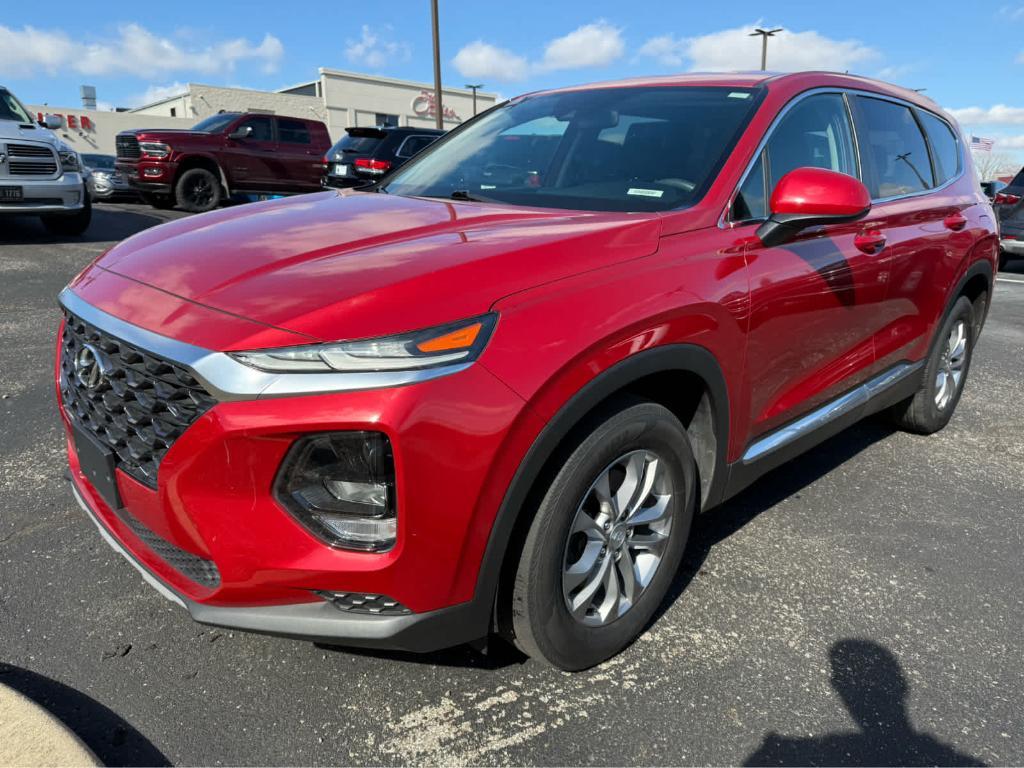 used 2019 Hyundai Santa Fe car, priced at $14,500