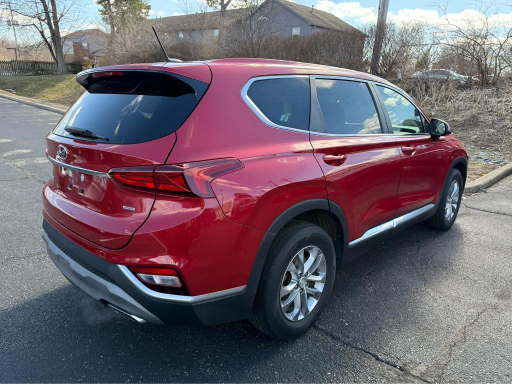 used 2019 Hyundai Santa Fe car, priced at $14,500