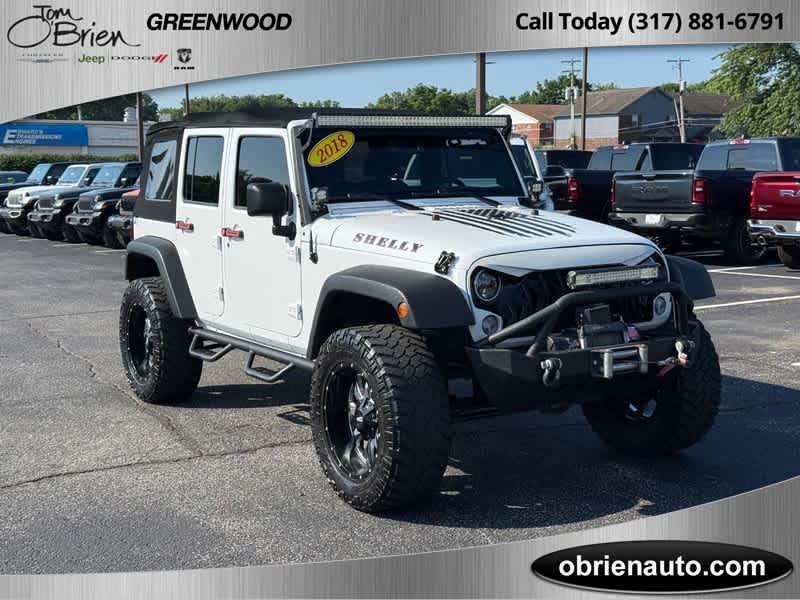 used 2018 Jeep Wrangler JK Unlimited car, priced at $21,485