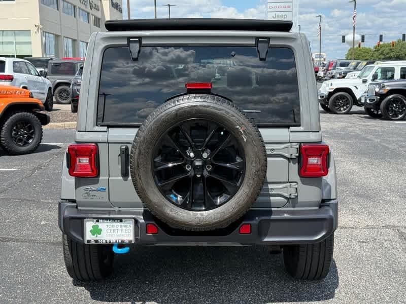 used 2022 Jeep Wrangler Unlimited 4xe car, priced at $35,988
