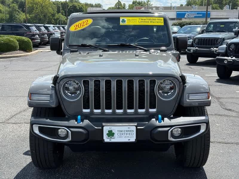 used 2022 Jeep Wrangler Unlimited 4xe car, priced at $35,988