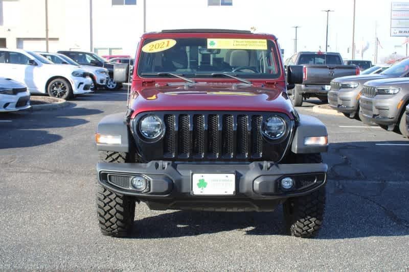 used 2021 Jeep Wrangler Unlimited car, priced at $34,785