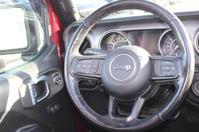 used 2021 Jeep Wrangler Unlimited car, priced at $34,785