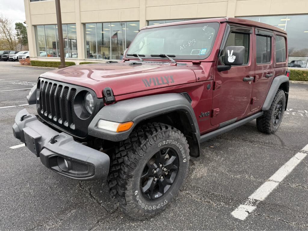 used 2021 Jeep Wrangler Unlimited car, priced at $35,988