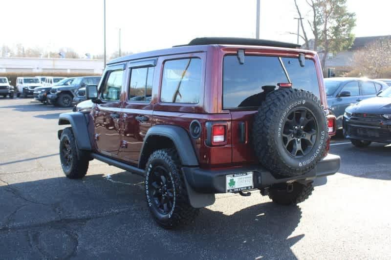 used 2021 Jeep Wrangler Unlimited car, priced at $34,785