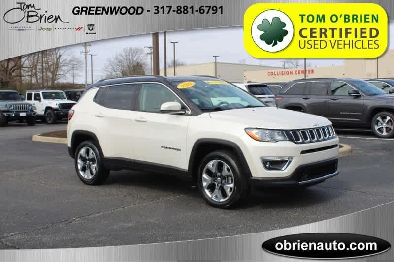 used 2021 Jeep Compass car, priced at $25,985