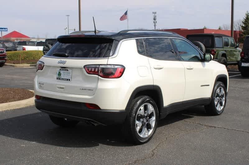 used 2021 Jeep Compass car, priced at $24,385