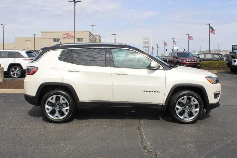 used 2021 Jeep Compass car, priced at $24,385