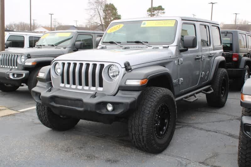 used 2021 Jeep Wrangler Unlimited car, priced at $29,998