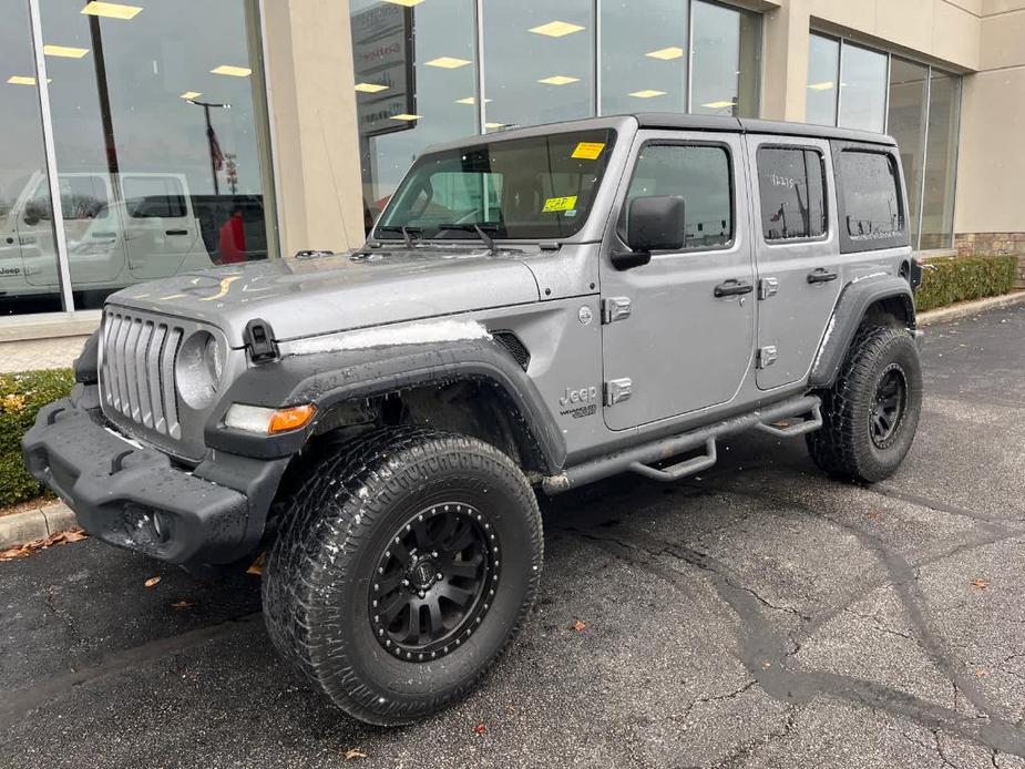 used 2021 Jeep Wrangler Unlimited car, priced at $31,988