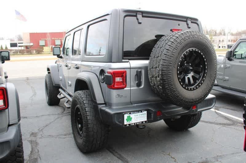 used 2021 Jeep Wrangler Unlimited car, priced at $29,998