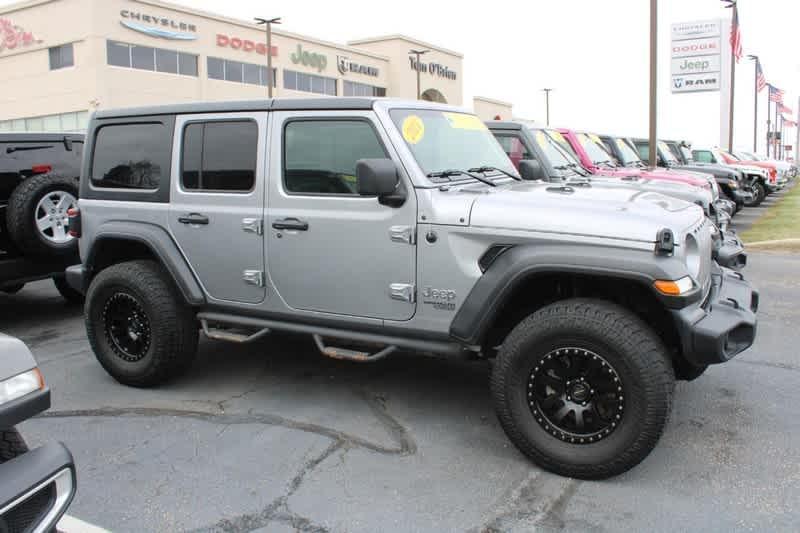 used 2021 Jeep Wrangler Unlimited car, priced at $29,998