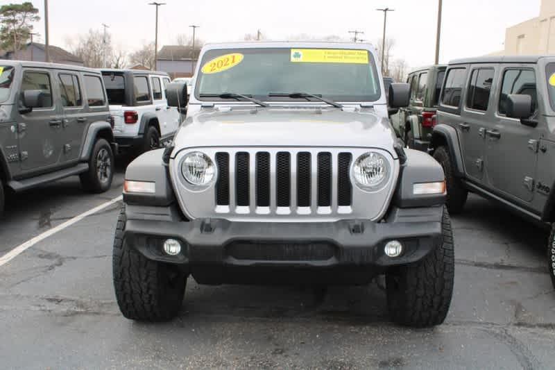 used 2021 Jeep Wrangler Unlimited car, priced at $29,998