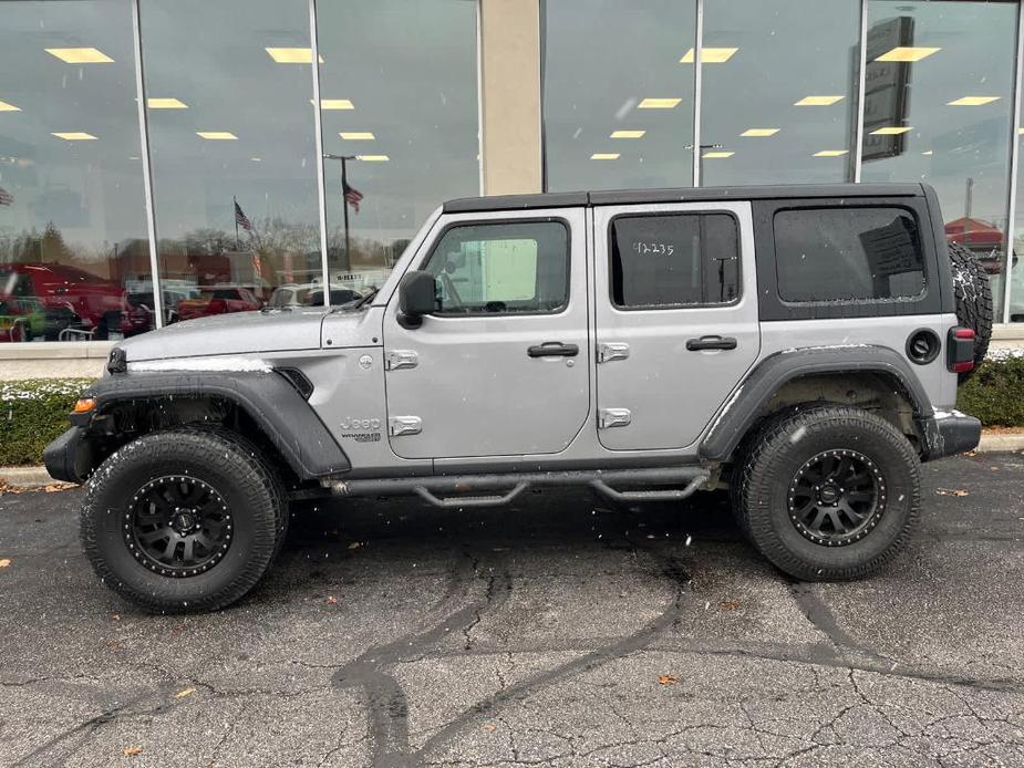 used 2021 Jeep Wrangler Unlimited car, priced at $31,988