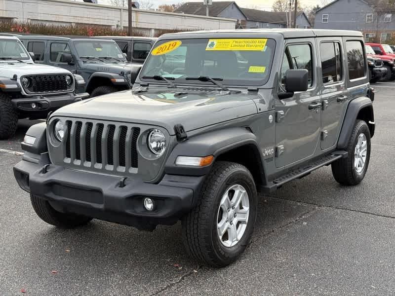 used 2019 Jeep Wrangler Unlimited car, priced at $26,485