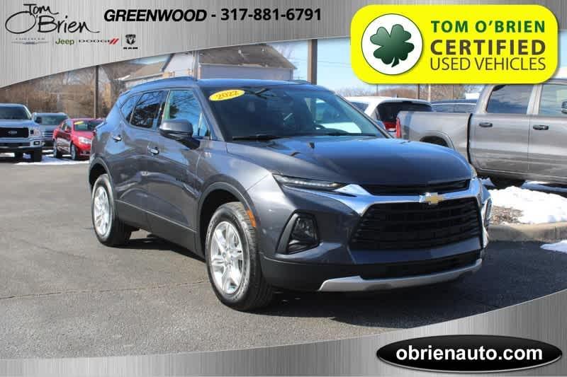 used 2022 Chevrolet Blazer car, priced at $24,485