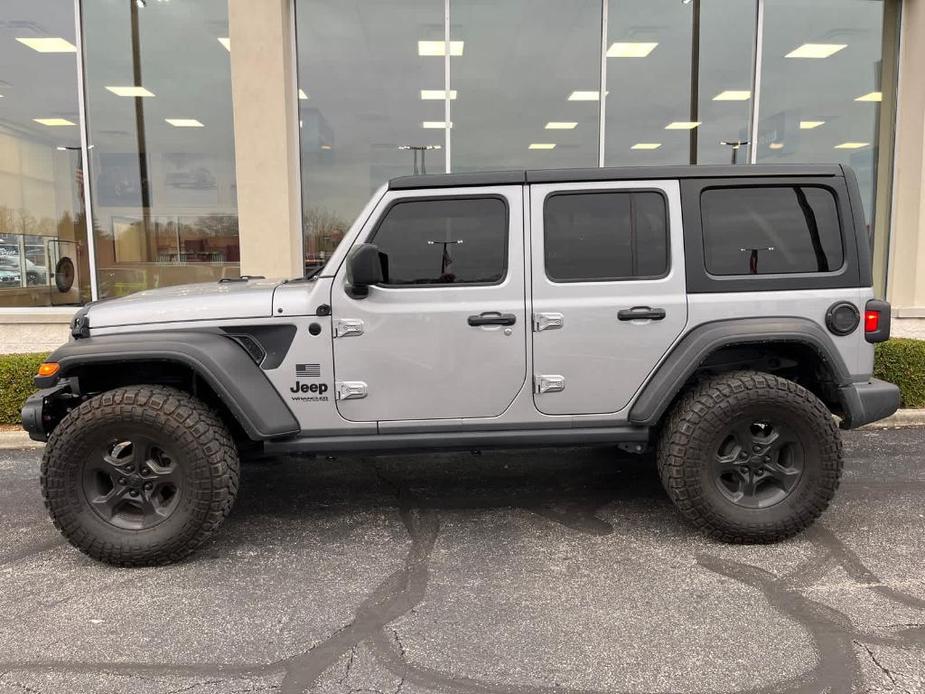 used 2021 Jeep Wrangler Unlimited car, priced at $34,988