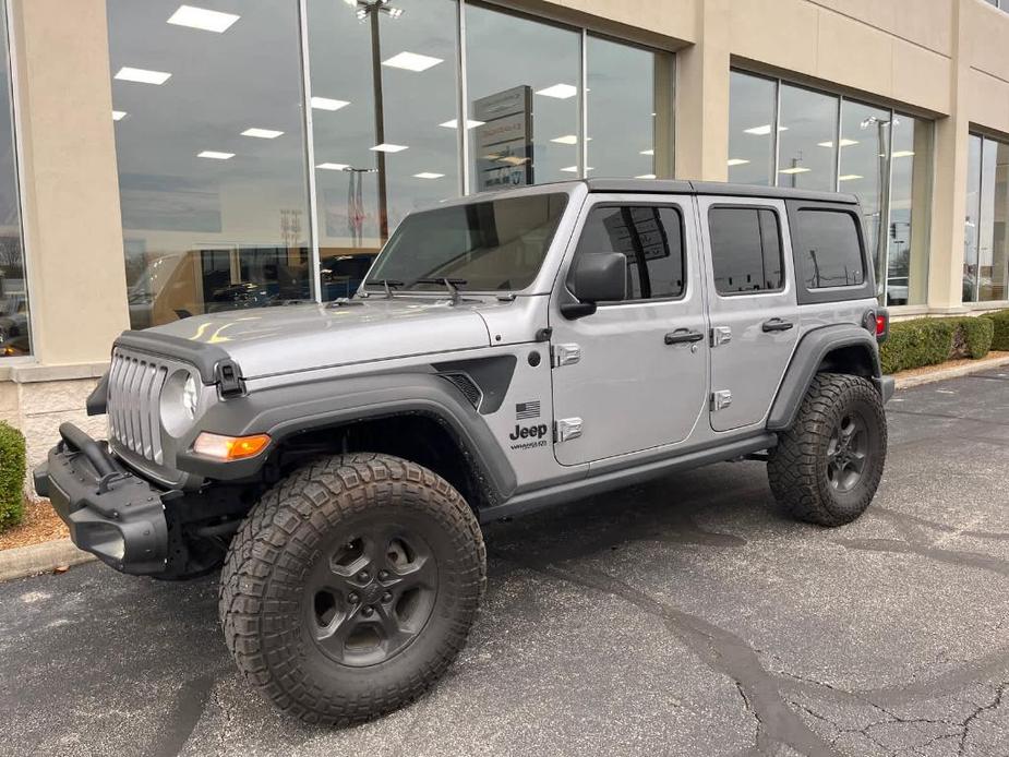 used 2021 Jeep Wrangler Unlimited car, priced at $34,988