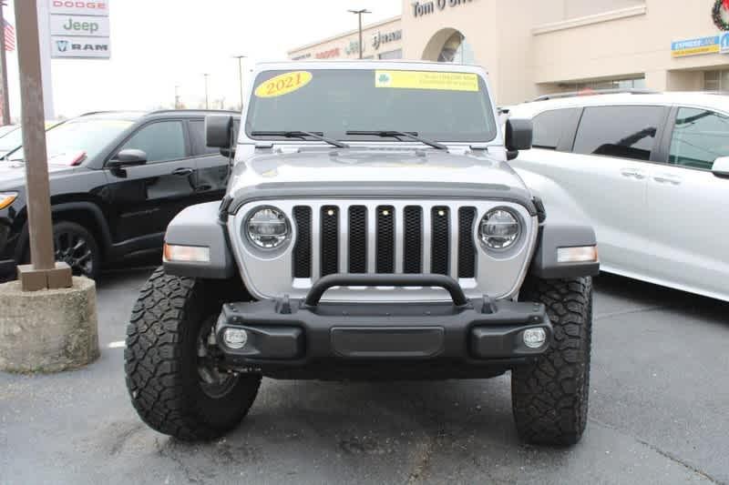 used 2021 Jeep Wrangler Unlimited car, priced at $32,985