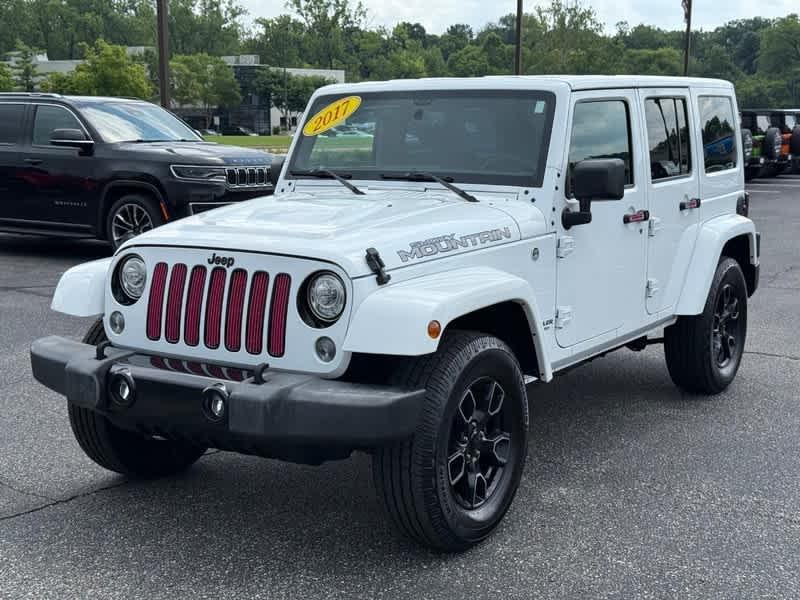 used 2017 Jeep Wrangler Unlimited car, priced at $18,988
