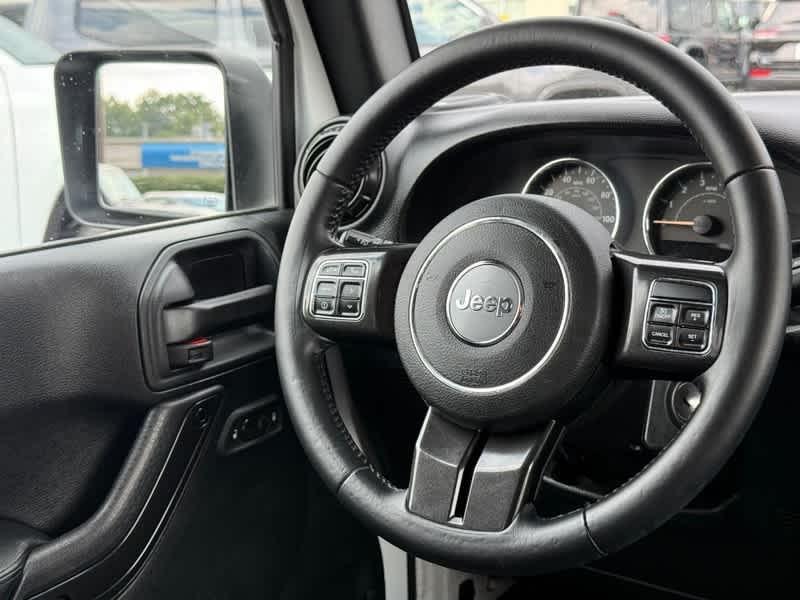 used 2017 Jeep Wrangler Unlimited car, priced at $18,988