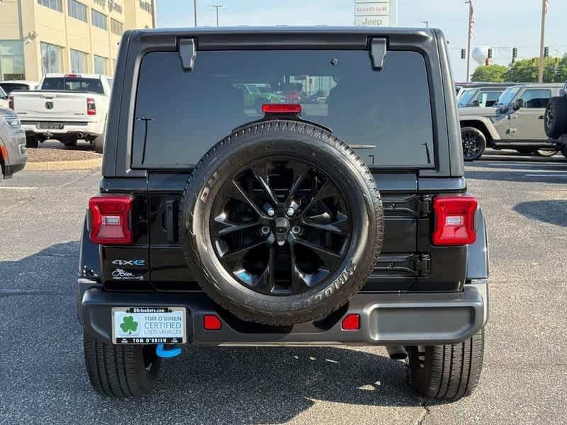 used 2022 Jeep Wrangler Unlimited 4xe car, priced at $34,785