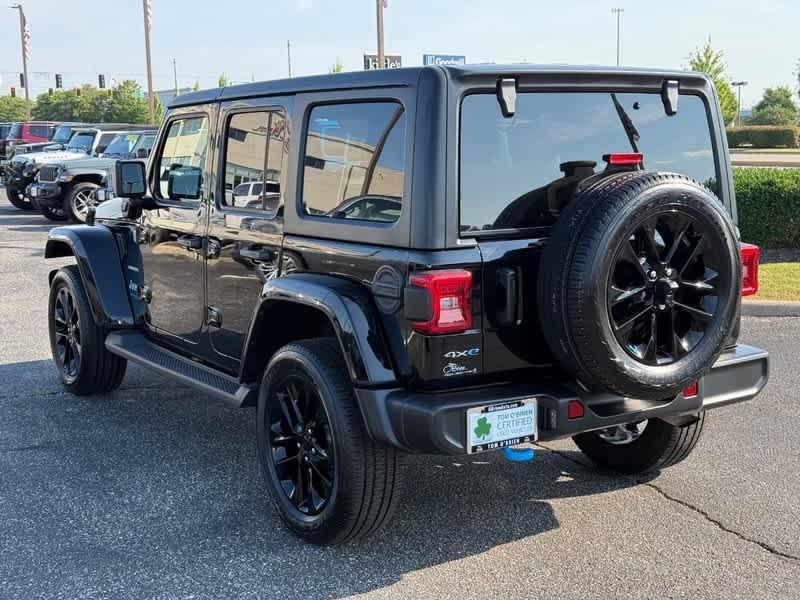 used 2022 Jeep Wrangler Unlimited 4xe car, priced at $34,785