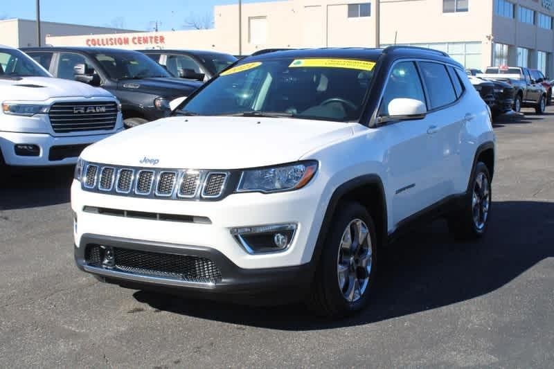 used 2021 Jeep Compass car, priced at $21,988