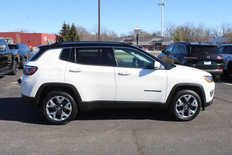 used 2021 Jeep Compass car, priced at $21,988